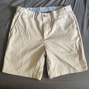 Croft & Borrow Khaki Shorts